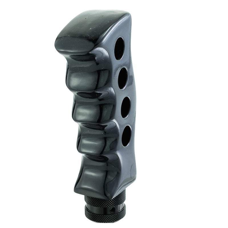 Abfer Handle Grip Shift Knob Unique Gear Stick Shifter Knobs Replacement Shifting Head Lever for Manual Automatic Vehicle Truck (Black) - Image 5